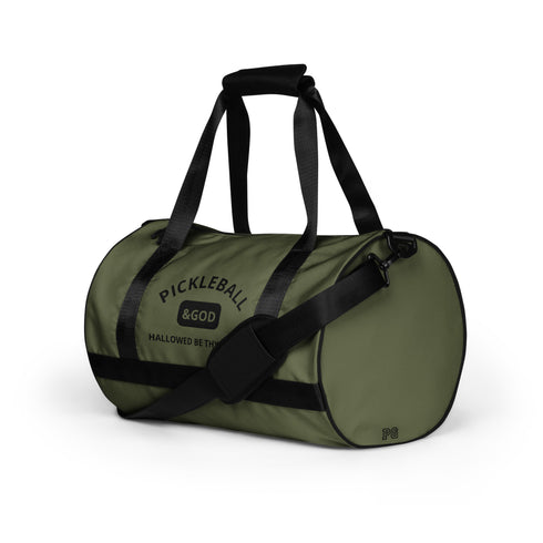 Pickleball &GOD Game Gym Bag